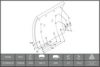 IVECO 41000936 Brake Lining Kit, drum brake